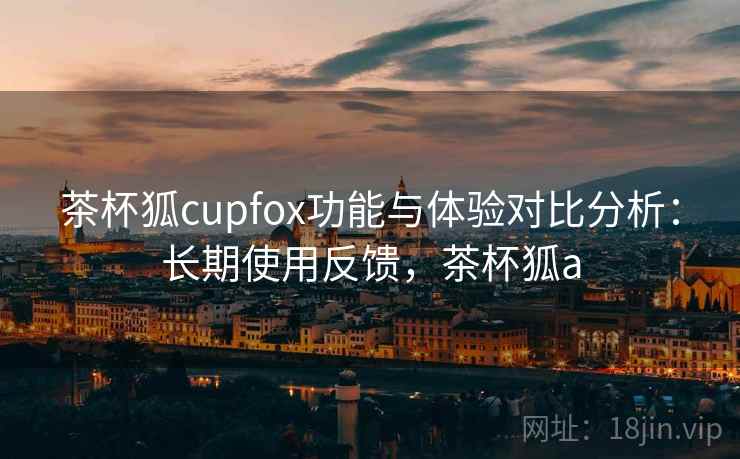 茶杯狐cupfox功能与体验对比分析：长期使用反馈，茶杯狐a