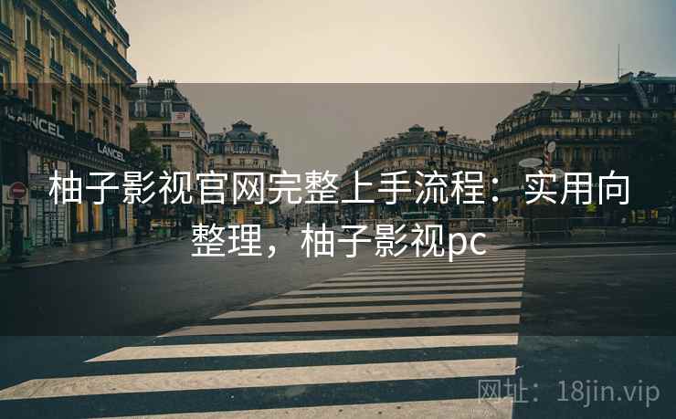 柚子影视官网完整上手流程：实用向整理，柚子影视pc